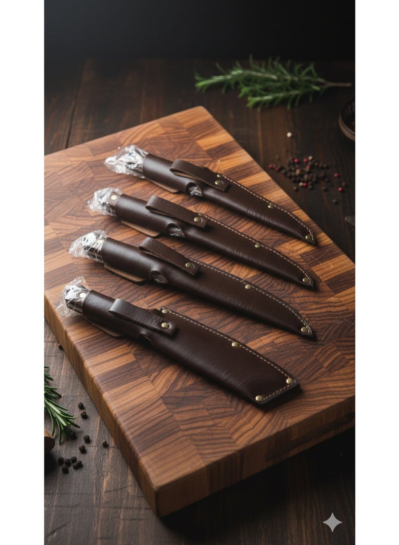 BLOOMING TIME Premium Forged Butcher Knife Set – Precision, Power & Style - Image 3